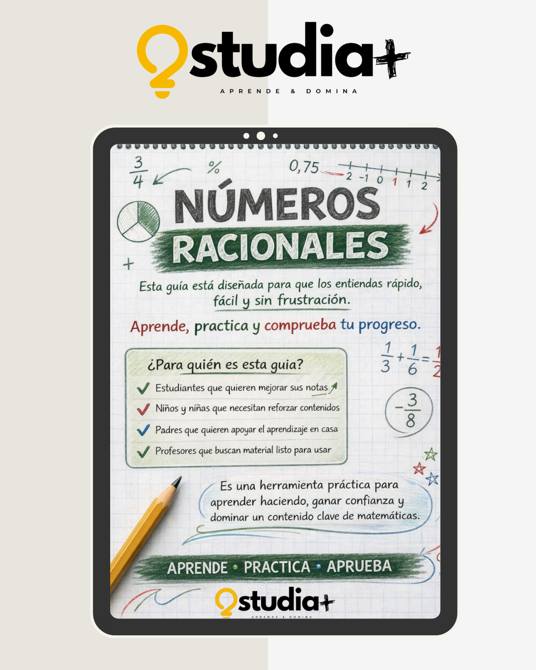 NUMEROS RACIONALES  - 1° MEDIO