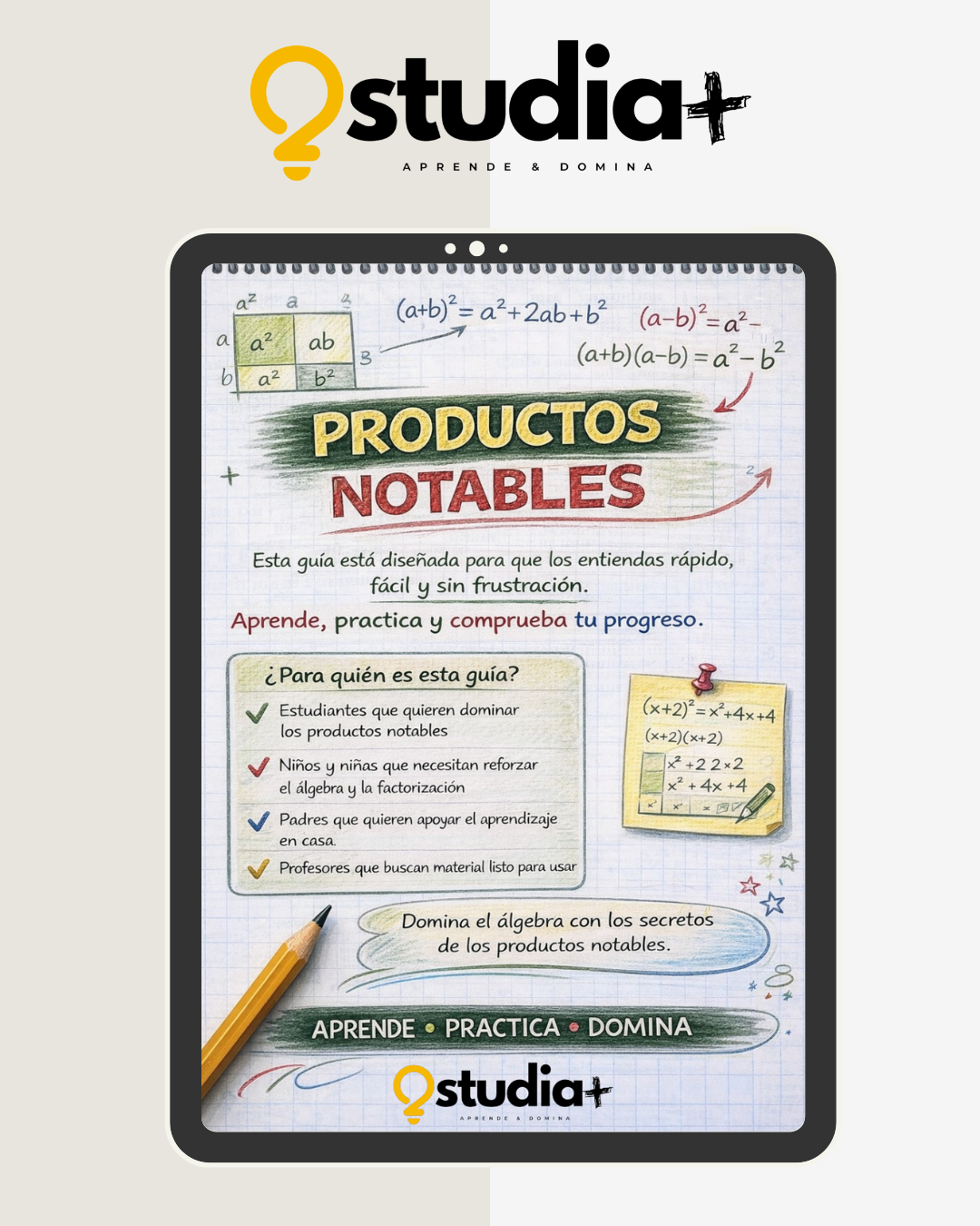 PRODUCTOS NOTABLES - 1° MEDIO